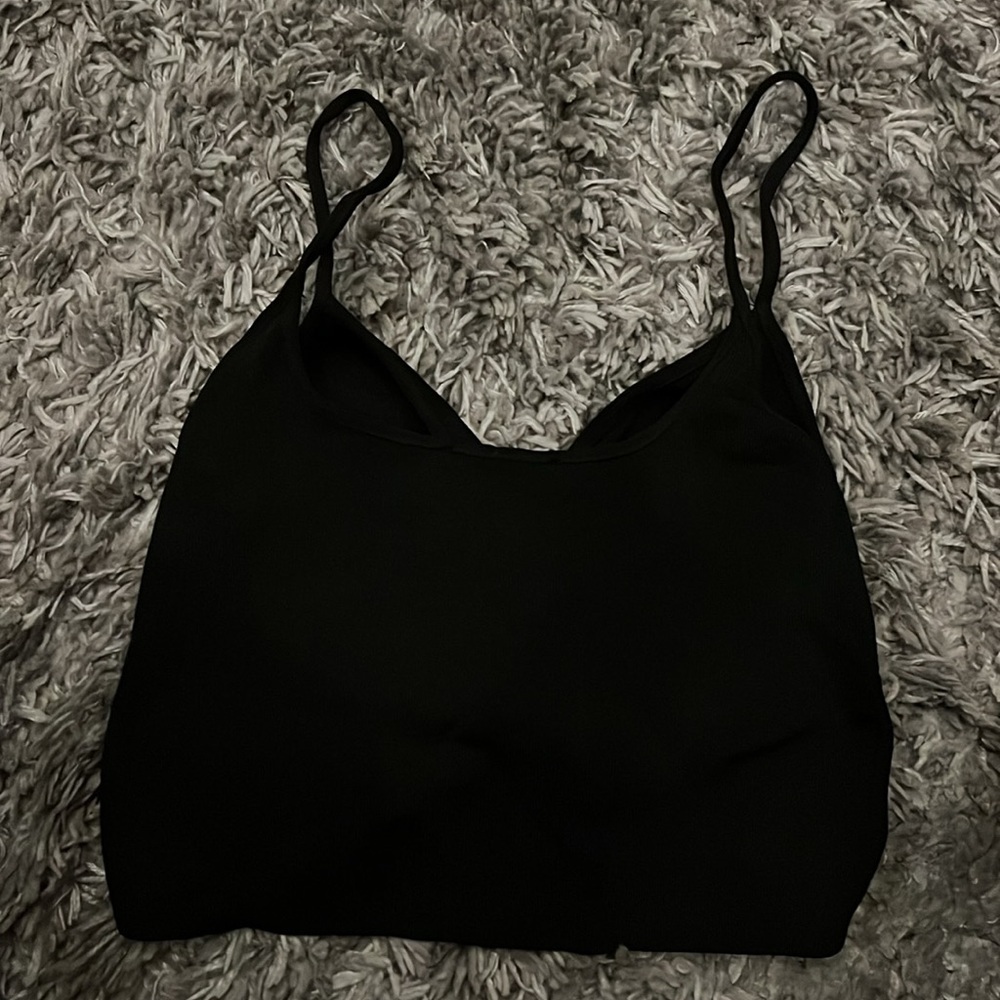 Black Twist-Front Camisole Top - Picture 7 of 7